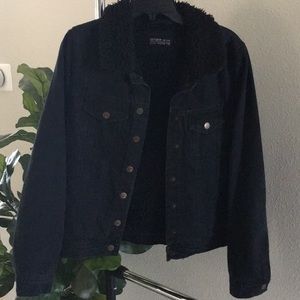 Cottonon black denim jacket